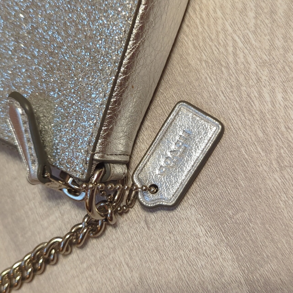 Coach Rare Glitter Wristlet/Clutch - Picture 5 of 8